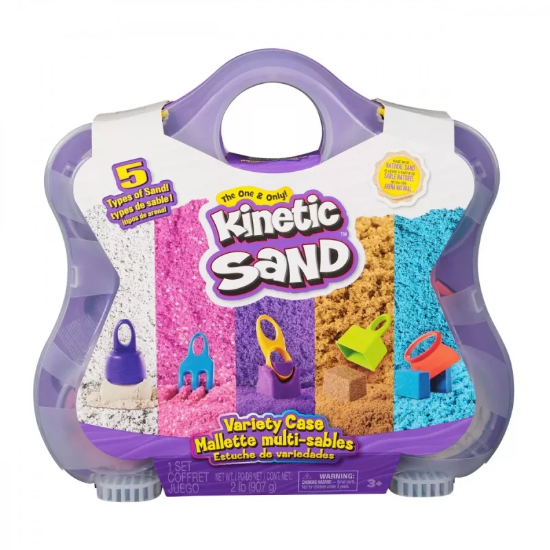 Kinetic Sand Castle Case - limoengroen
