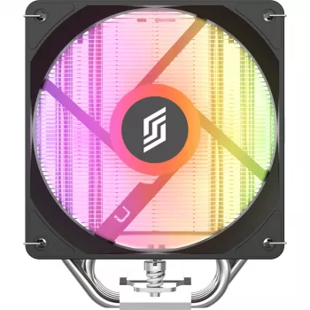 CPU-koeler Silentware Bora 120 mm, zwart/zilver, model BORA
