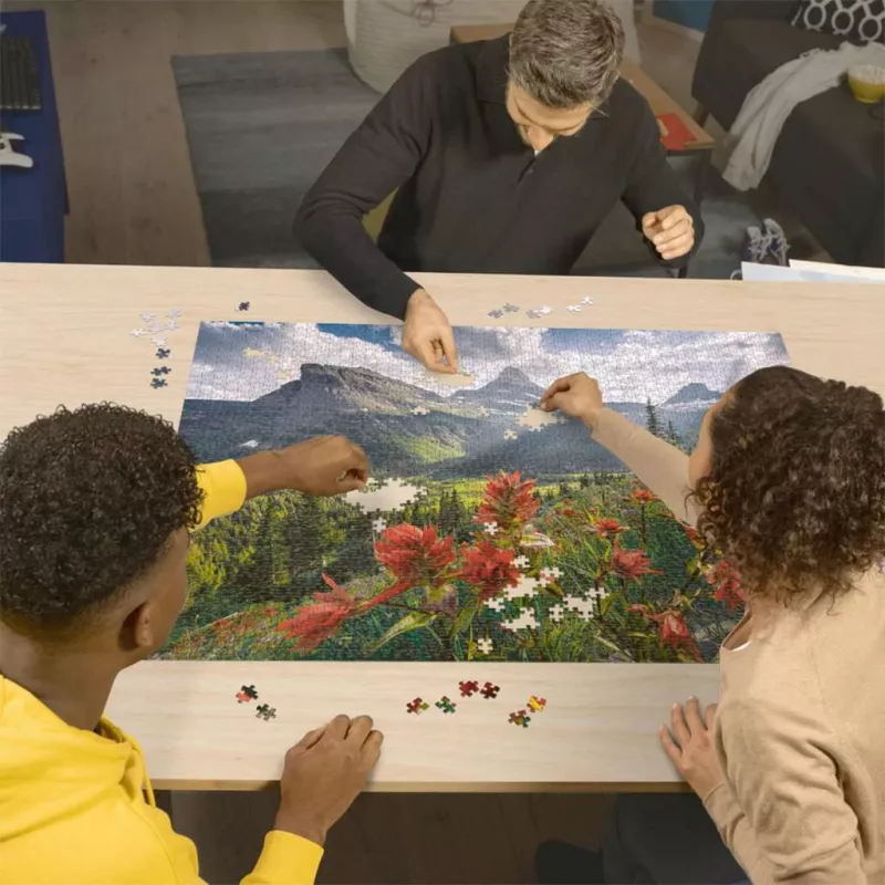 Puzzel Ravensburger Untouched Mountains 2000 stukjes – 2000-stukjespuzzel van Ravensburger