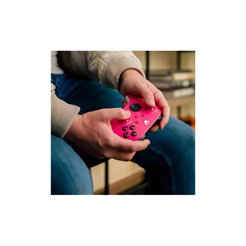 Microsoft Xbox draadloze controller roze, wit Bluetooth gamepad analoog / digitaal Xbox Series S, Android, Xbox Series X, iOS, pc