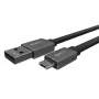 USB-kabel Emtec T700B 1,2 m USB A Micro-USB B zwart