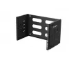 Wandmontage 19 inch rack LANBERG 6U, diepte 497x400/240 mm, model FB01-5406-10B