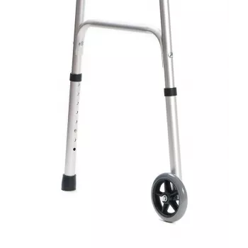 Rollator MDH PPC014 met wielen en in hoogte verstelbaar, lichtgewicht mobiliteitshulpmiddel
