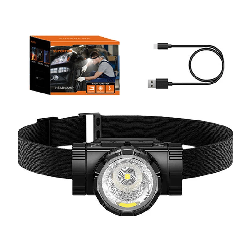 Hoofdlamp Superfire HL96 – oplaadbaar 1000 lumen, model HL96
