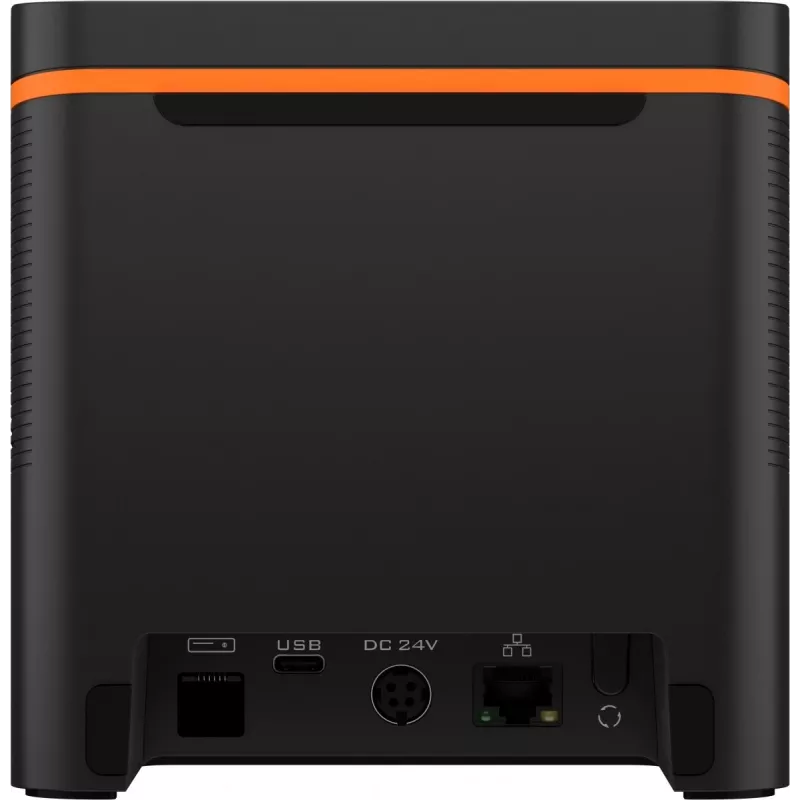 SUNMI C04020020 bonprinter 80 mm Kitchen Cloud Printer, thermisch, met snijmes, USB-C, Bluetooth, Ethernet, Wi-Fi, zwart