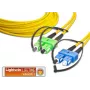 Lightwin LDP-09 SC/APC-SC Duplex Singlemode 9/125µm Glasvezel patchkabel, 2 m