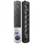 Overspanningsbeveiliging Qoltec 50112 zwart 6 AC-stopcontacten 230V 3m