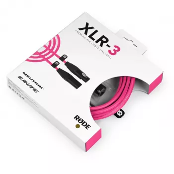 RØDE XLR3M-P audiokabel 3 m XLR roze