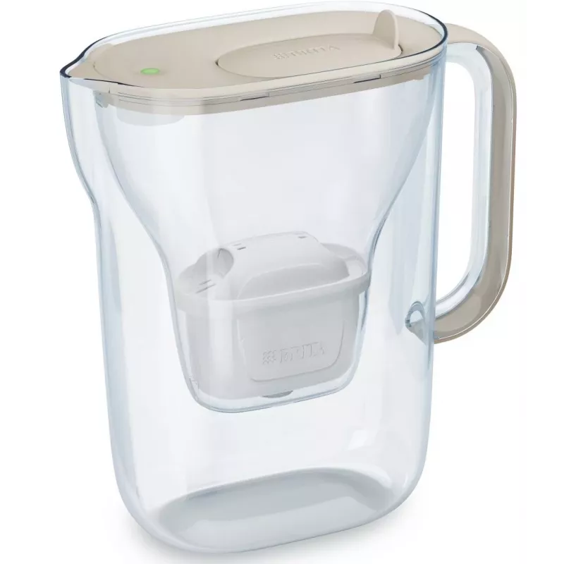 Waterfilterkan BRITA Style Essential 2,4 L met 3 reservecartridges (zand)