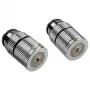 Waterafvoer G1/4 inch buitendraad – BitsPower Touchaqua, 2-pack, zilver