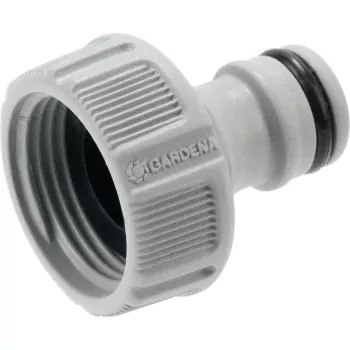 Gardena tuinslang-aansluitstuk kraanconnector grijs 1 stk.