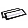 DEMCiflex DF0526 stoffilter 2x40 mm, vierkant, zwart/wit