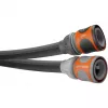 Gardena Liano tuinslang 25 m PVC zwart grijs bovengronds
