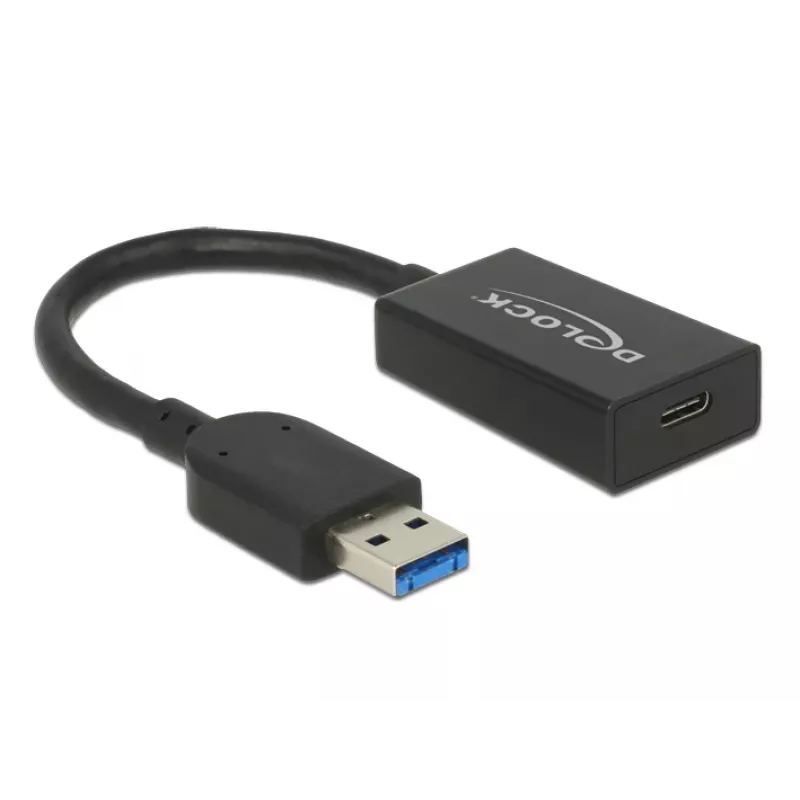 USB-kabel DeLOCK 65698 USB 3.2 Gen 2 0,15 m USB A USB C zwart