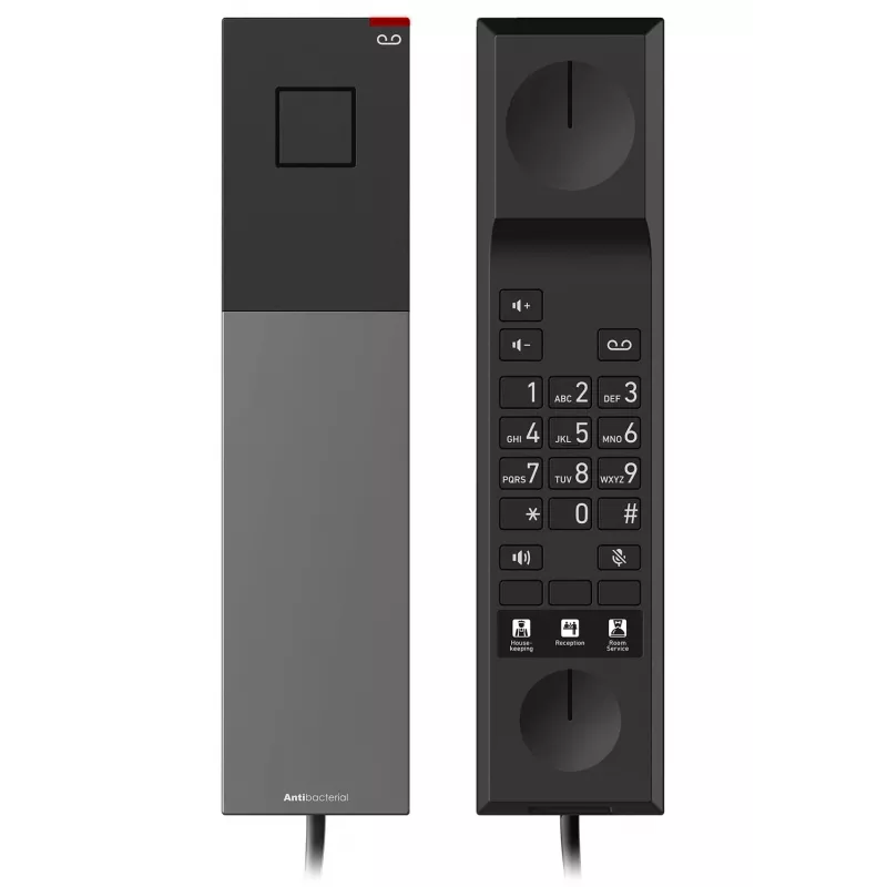 Snom HD300 - telefoon met snoer - Gun Metal Black