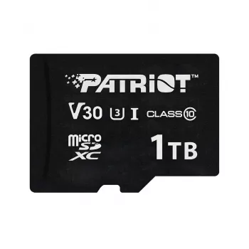 MicroSDXC-geheugenkaart PATRIOT VX Series 1 TB — UHS-I, Class 10, U3, V30, 90 MB/s lezen, 80 MB/s schrijven