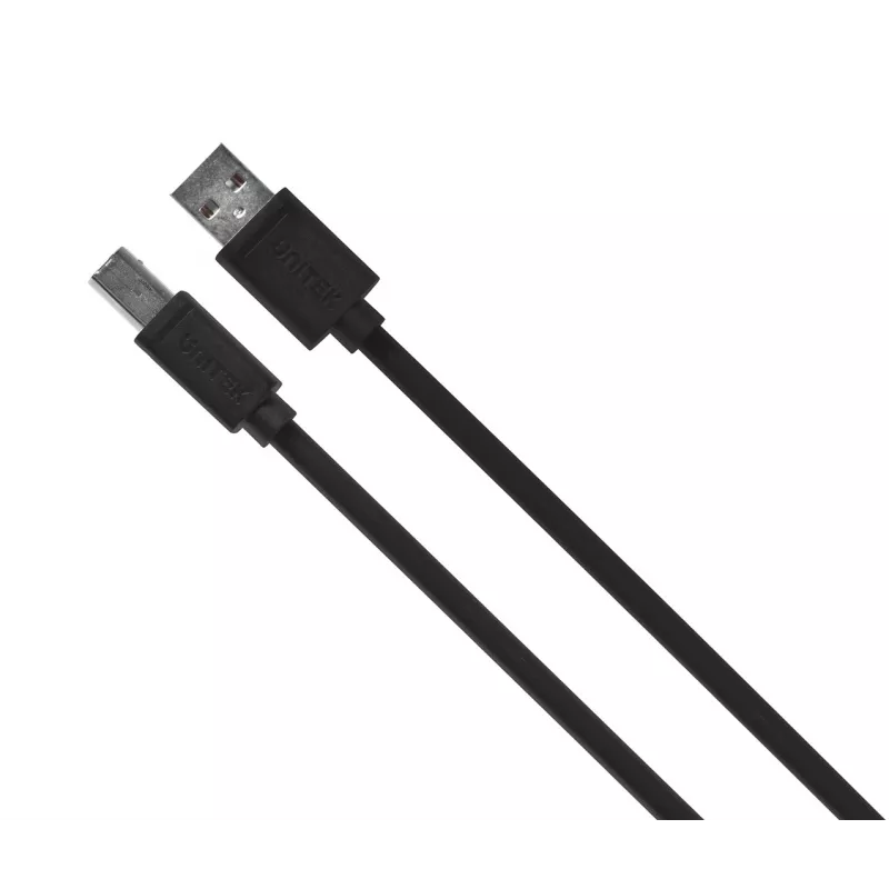 UNITEK Y-C421GBK USB-kabel 5 m USB 2.0 USB A USB B zwart