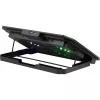 Laptop-koelpad DEFENDER NS-510 met 2 ventilatoren, 2×USB-aansluitingen en RGB-verlichting
