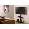 Gembird TVS-75S-02 TV-vloerstandaard met wielen, 37 - 75, zwart