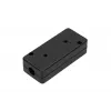 Extralink CAT6 UTP aansluitdoos, doorvoerverbinder, zwart
