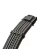 CableMod C-Series Pro ModMesh 12V-2x6-kabel voor Corsair Type 5 RMx Shift voedingen, 90°-connector, carbon, 65 cm