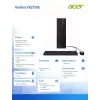 Desktop-pc Acer Veriton VX2730G U5 225 met 16 GB RAM en 512 GB SSD, Windows 11 Pro