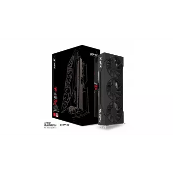 Videokaart XFX Radeon RX 9060 XT 16GB GDDR6, 128-bit, PCIe 5.0, 3 ventilatoren, 3 beeldschermen, 290×124×49 mm