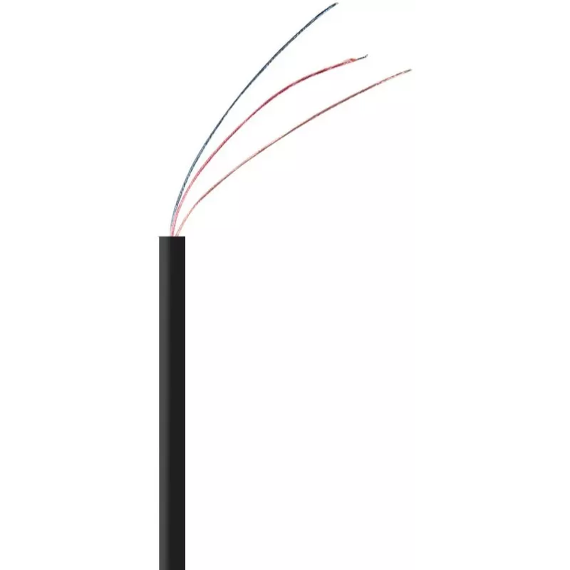 Rechte vervangende kabel voor Beyerdynamic DT 770 PRO, zwart