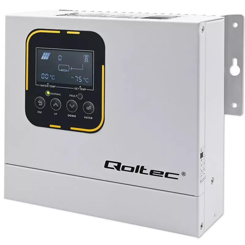 Omvormer QOLTEC ECO Solar Boost 4kW MPPT LCD, 4 kW uitgang, MPPT-laadregeling, LCD-display