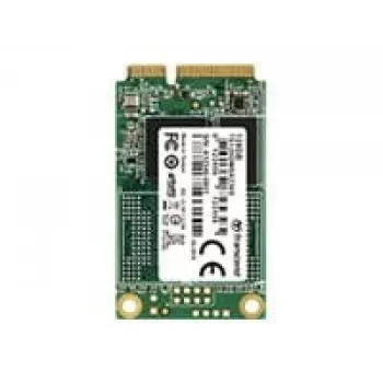 SSD|TRANSCEND|128GB|mSATA|SATA 3.0|Schrijfsnelheid 400 MBytes/s|Leessnelheid 550 MBytes/s|MTBF 2000000 uur|TS128GMSA230S