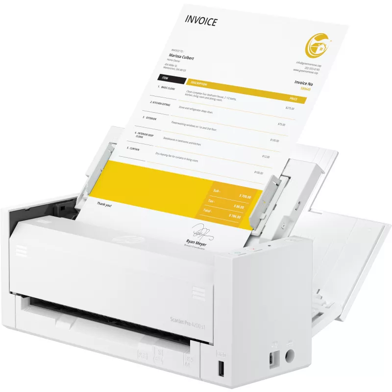 ADF-scanner HP ScanJet Pro 4200 s1 600 x 600 DPI A4 blauw wit
