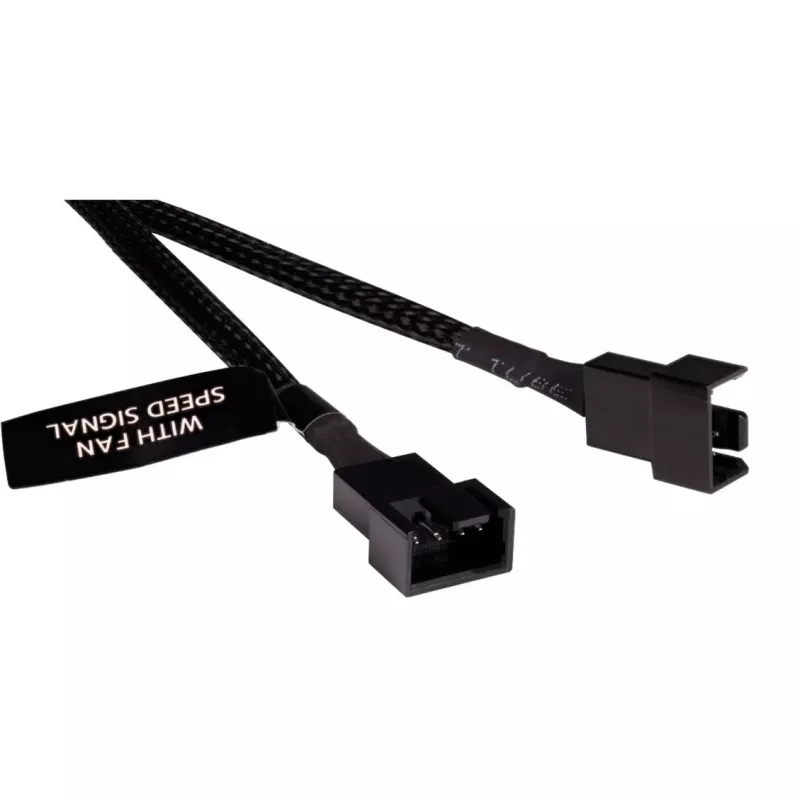 Alphacool 18683 - RGB-splitterkabel - kunststof - zwart - 4-polig - 300 mm - 1 stuk(s)