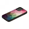 Hoes iKins voor Apple iPhone 12 mini – waterbloemendesign, zwart