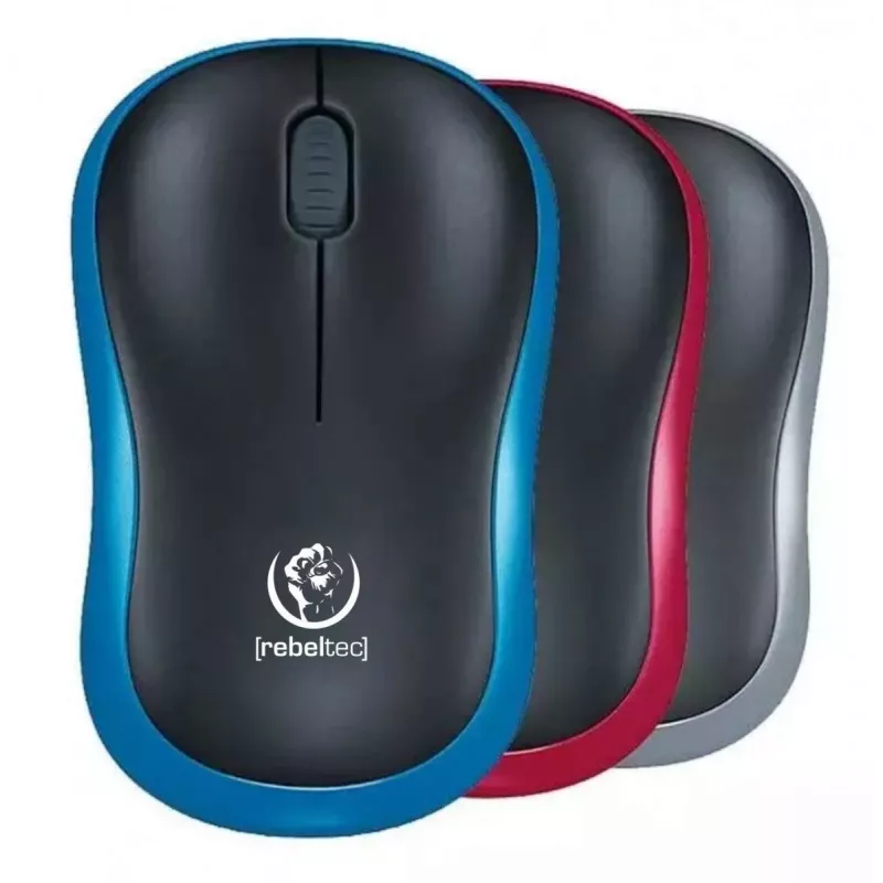 Draadloze optische muis Rebeltec METEOR blauw RBLMYS00048 USB