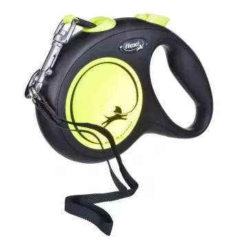 FLEXI nieuw Neon L – rolriem – 5 m