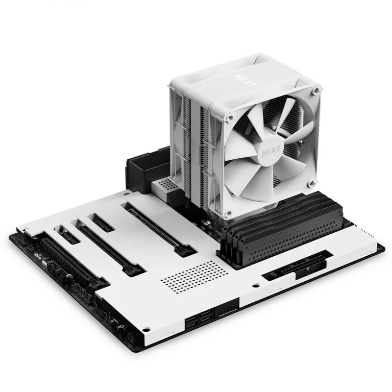 NZXT T120 processorkoeler 12 cm wit 1 st.