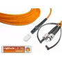 Lightwin hoogwaardige duplex LWL-patchkabel, MM OM2, MTRJ - ST LWL-patchkabel (LDP-50 MTRJ-ST 2.0)