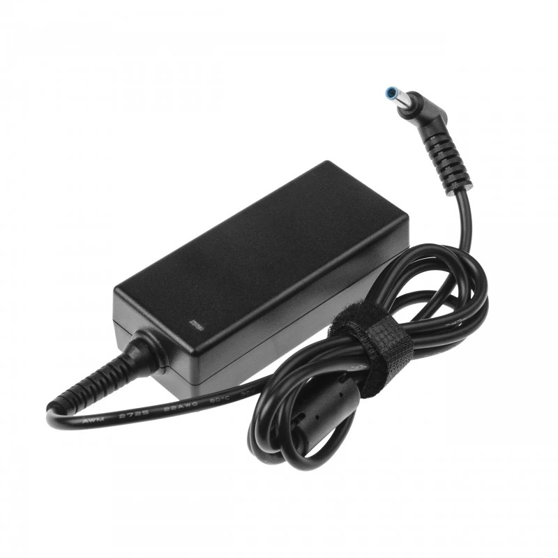 AC-naar-DC laptopvoedingsadapter Green Cell AD74P 45W 19,5V 2,31A voor binnen, zwart