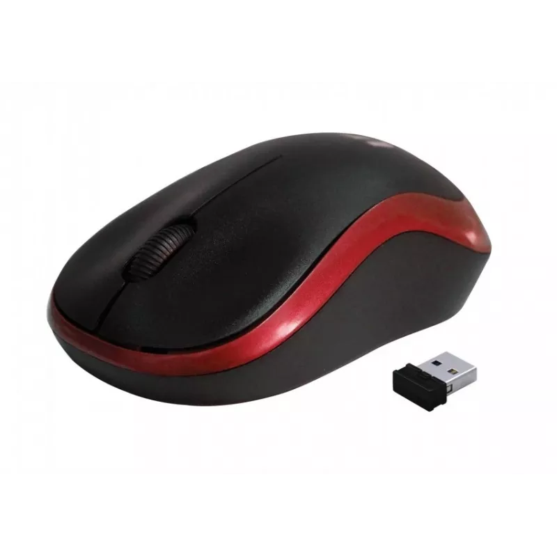 Draadloze optische muis Rebeltec METEOR rood RBLMYS00049 USB