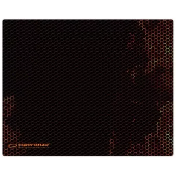 Gaming-muismat ESPERANZA EGP102R — polyester, 300×240 mm, 3 mm dikte, zwart, bedrukt oppervlak