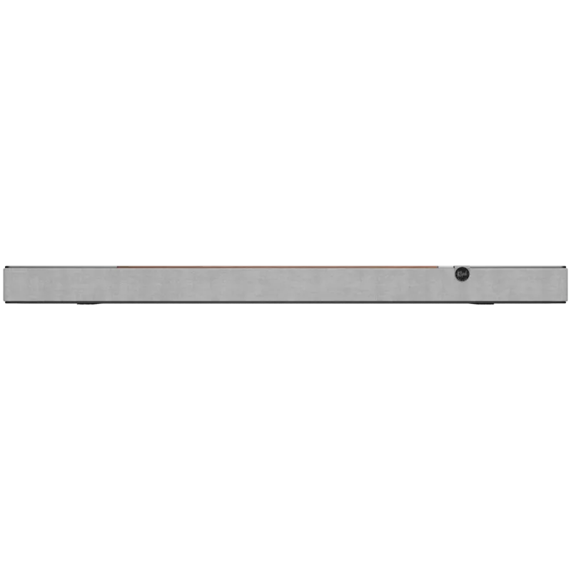Soundbar-luidspreker KLIPSCH 1073541 — 3.1.2 kanalen, 100 W RMS, ingebouwde subwoofer, grijs/walnoot
