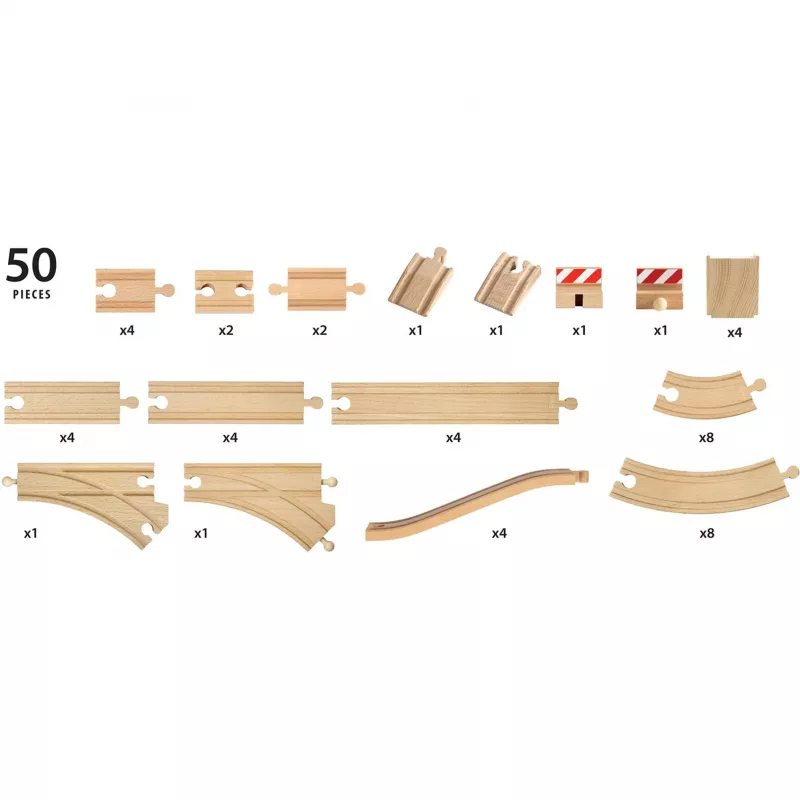 Brio World XXL Large Track assortiment, Railway