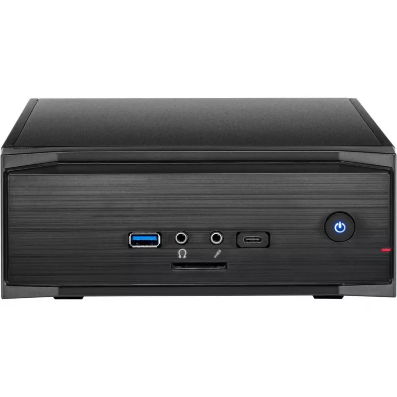 Inter-Tech MW-01 II behuizing Mini-ITX, USB 3.0 (type A+C) zwart, kaartlezer (88881244)