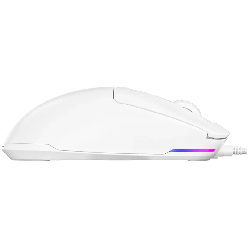 LORGAR MSA10, ultralight bedrade gaming-muis Advanced, wit