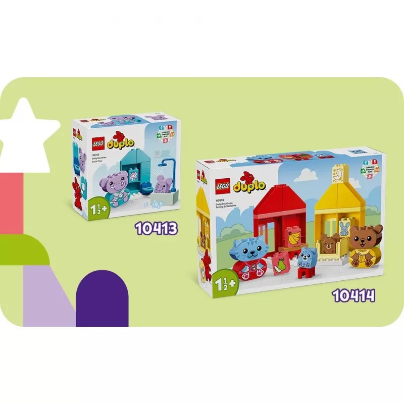 LEGO DUPLO mijn eerste dagelijkse routines: eten & bedtijd 10414