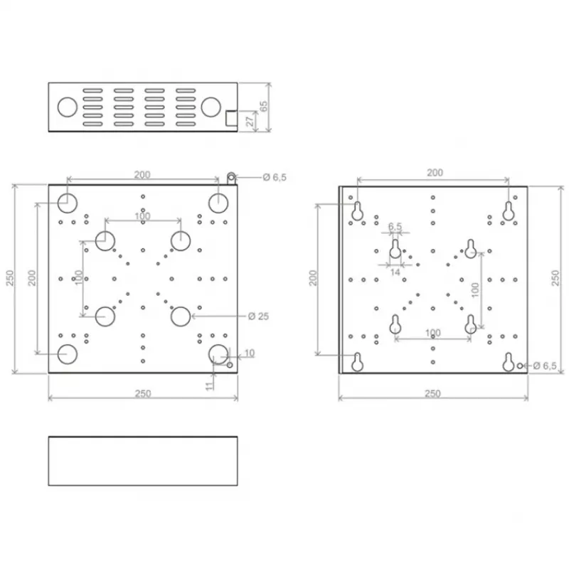 PC-beugel Hagor 8901 bewegwijzeringsdisplay-houderaccessoire