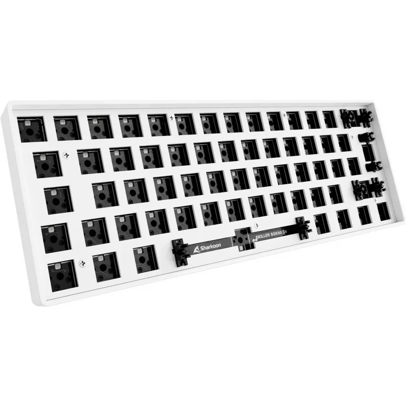 Sharkoon Skiller SGK50 S4 Barebone toetsenbord gaming USB wit