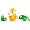 Ravensburger BRIO paardenbloem-bladoutfit speelset – voor 3+ jaar, grijs/wit/geel