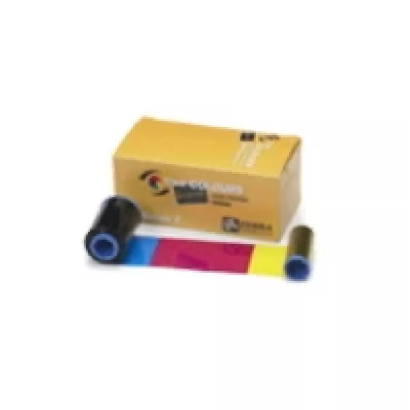Zebra 800300-360EM printerlint 200 pagina's zwart, cyaan, magenta, geel