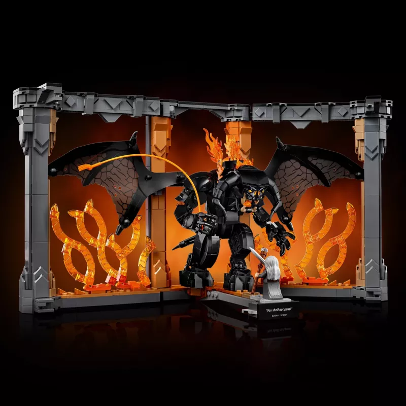LEGO ICONS 10367 In de ban van de ring: Balrog Book Nook